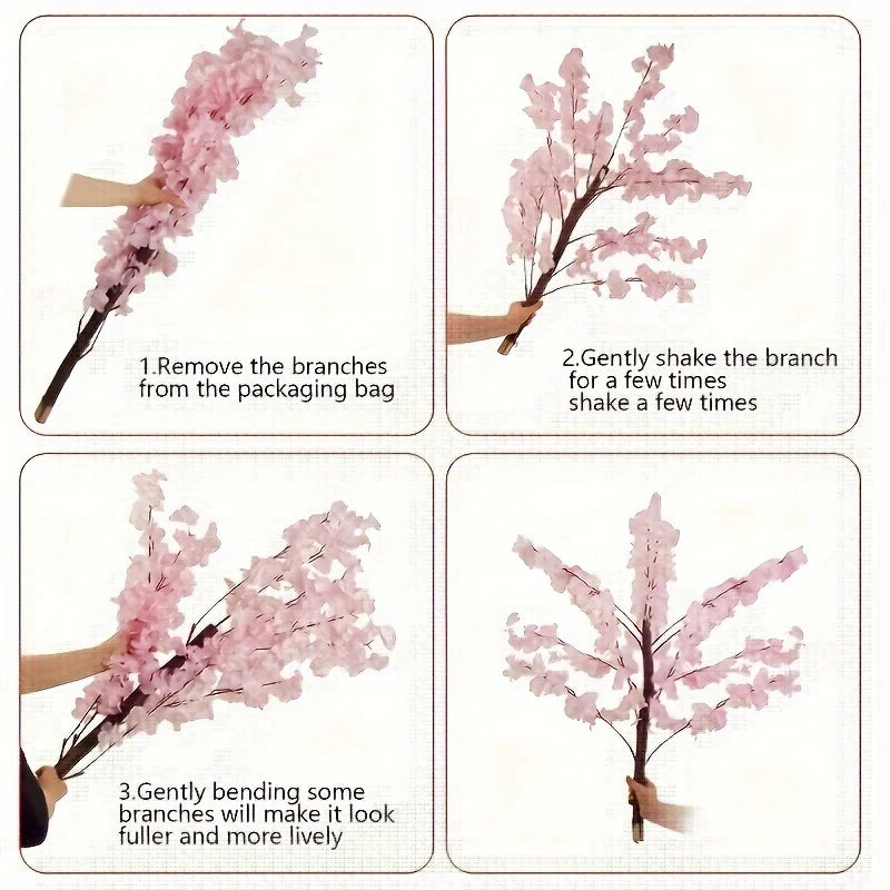 Artificial Cherry Blossom Pink Tree