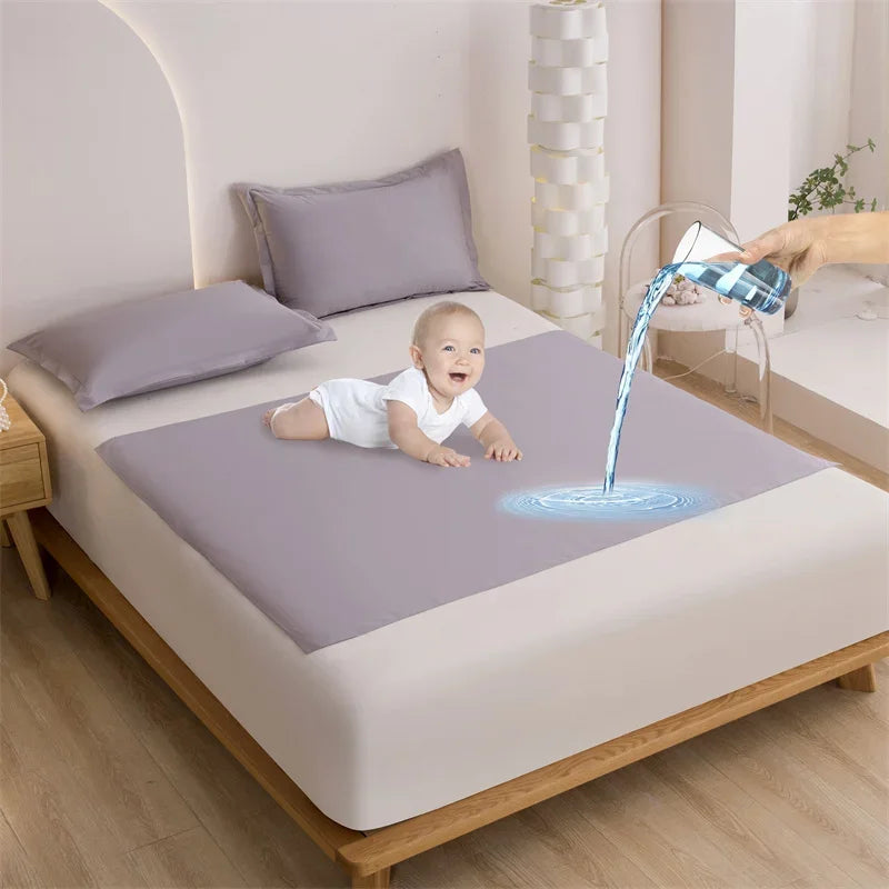 Waterproof Flat Bed Sheet Mattress Cover