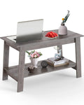 Modern 2-Tier Coffee Table