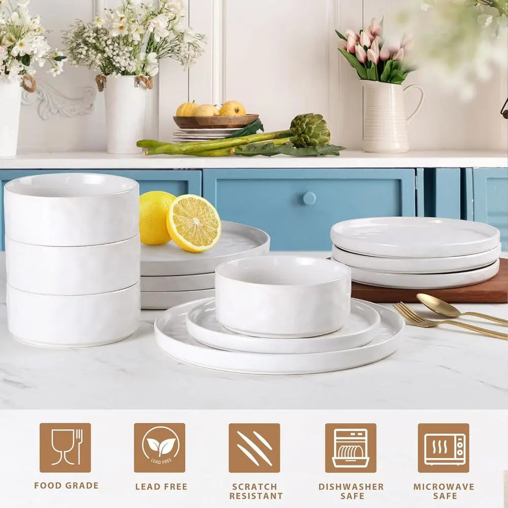 Speckled Ceramic Dinnerware Sets