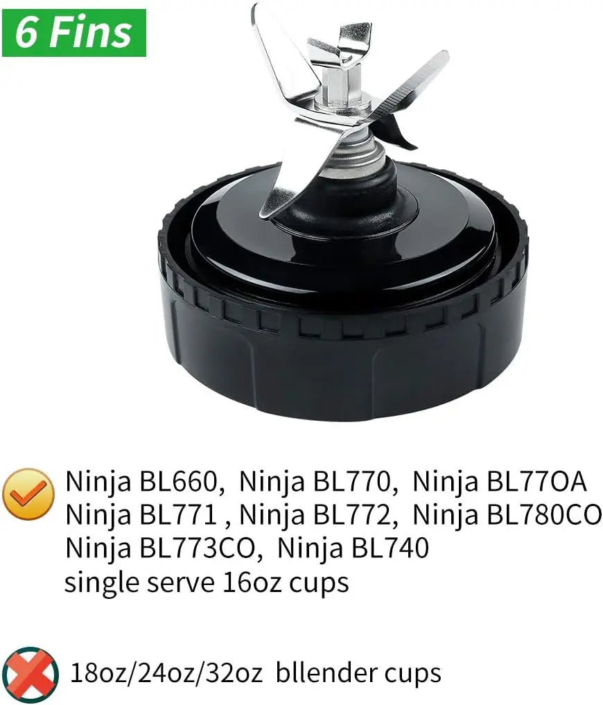 Nutri Ninja Blender Blade Assembly & 2-Pack