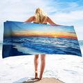 Ocean Sunset Beach Towel