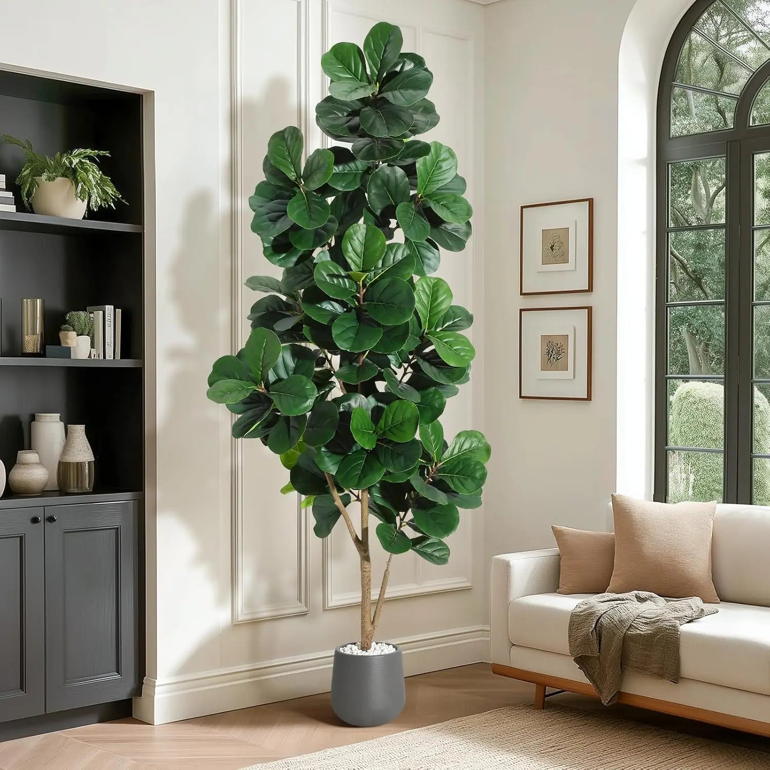 Fiddle Leaf Fig Tree Artificial w/Leaves
