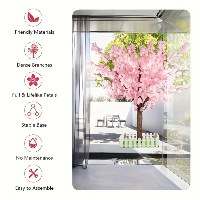 Artificial Cherry Blossom Pink Tree