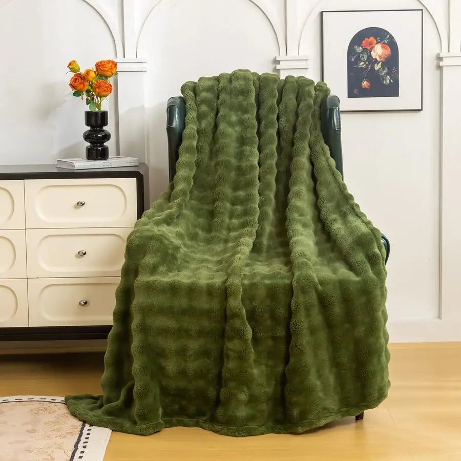 Bubble Light Weighted Throw Blanket