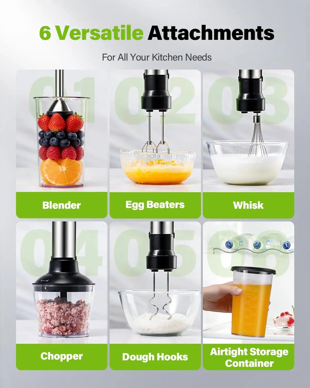 6-in-1 Immersion Blender