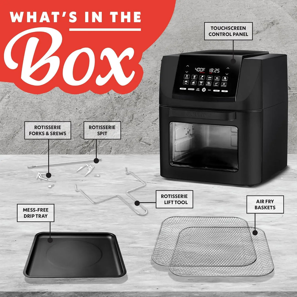Air Fryer Oven with Rotisserie