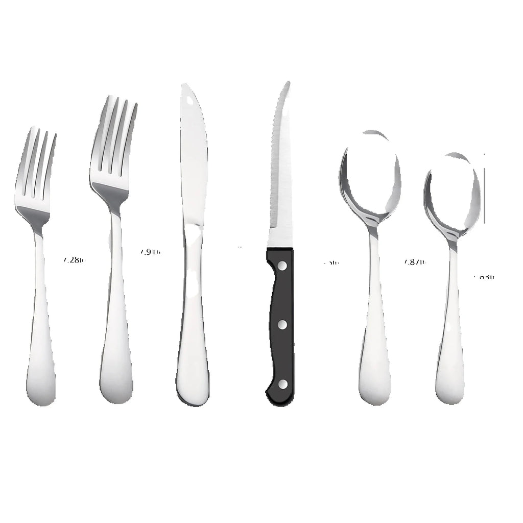 Stainless Steel Tableware Set -24 cutlery pcs